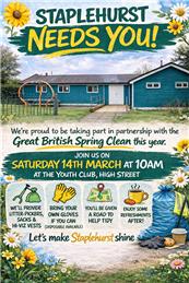 Village Clean-Up Saturday 14th March